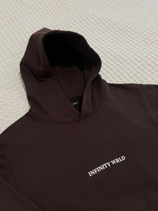 A BETTER ME, FOR ME HOODIE - BROWN